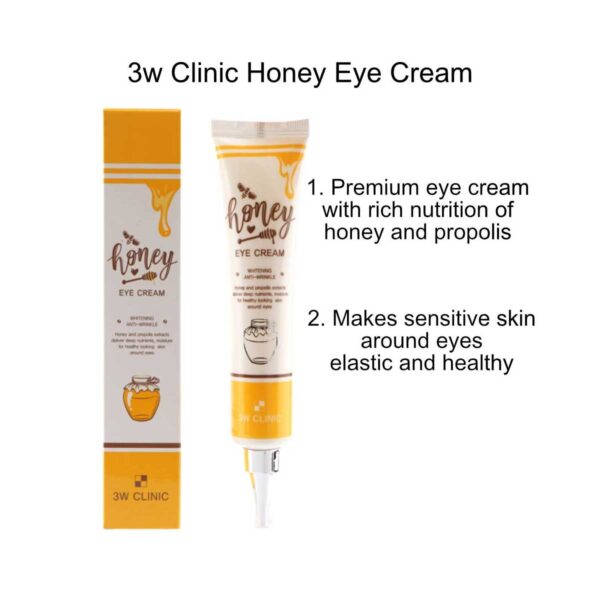 3W Clinic Honey Eye Cream (40ml) - Image 2