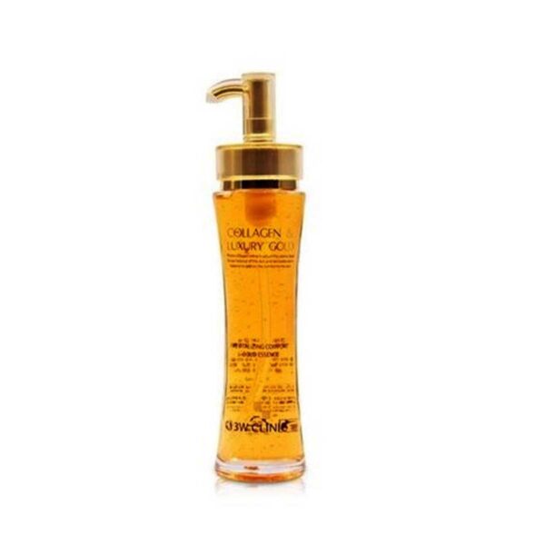 3W Clinic collagen and luxury revitalizing comfort 24K gold essence (150ml) - Image 2