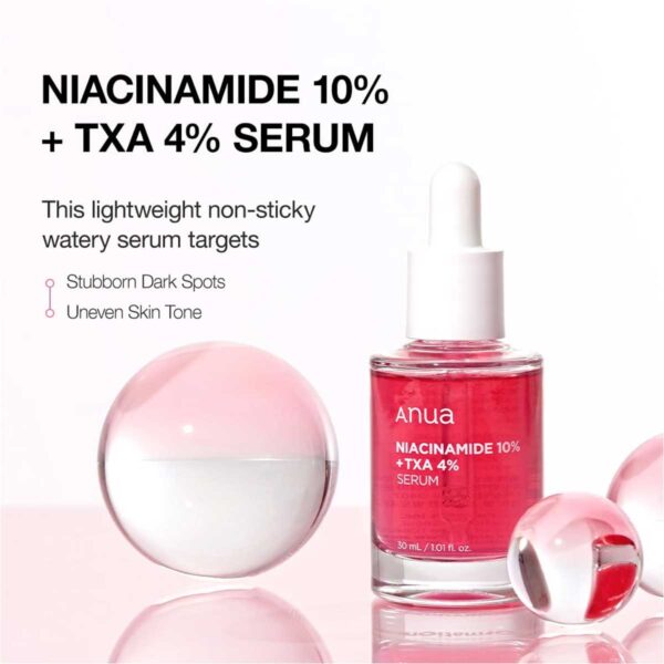 Anua Niacinamide 10% + TXA 4% Dark Spot Correcting Serum 30ml - Image 2