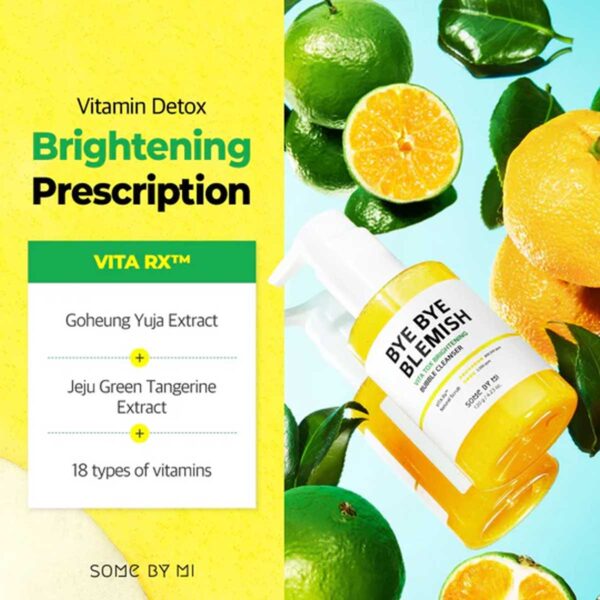 SOME BY MI Bye Bye Blemish Vita Tox Brightening Bubble Cleanser - Image 4