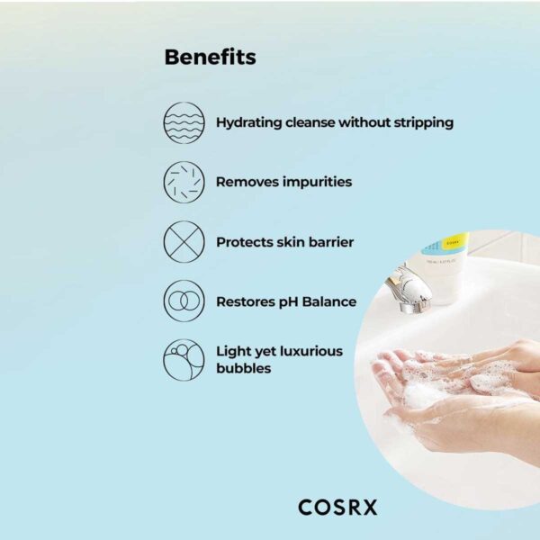 COSRX Low Ph Good Morning Gel Cleanser 150ml - Image 5