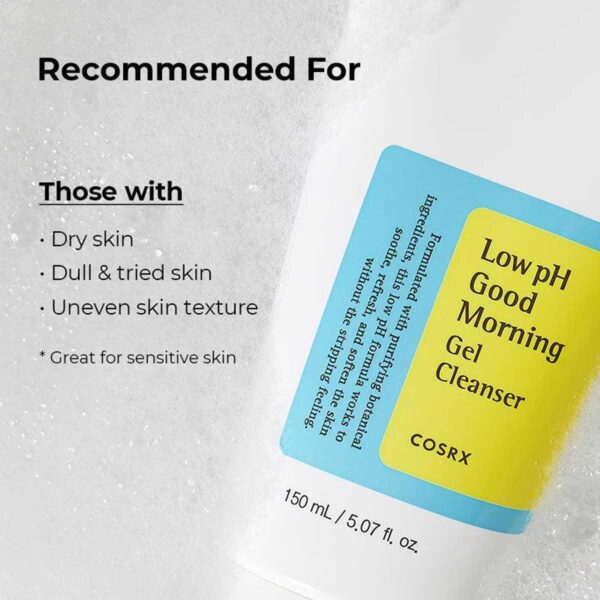 COSRX Low Ph Good Morning Gel Cleanser 150ml - Image 4
