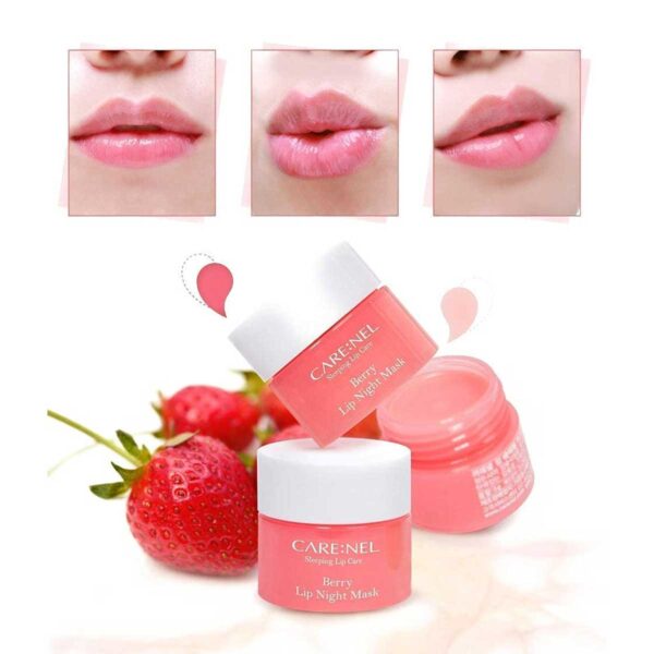 Care:Nel Lip Night Mask Berry 5G Jar - Image 4