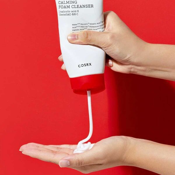 COSRX AC Collection Calming Foam Cleanser - 150ml - Image 2