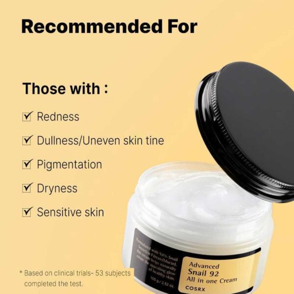 Cosrx Advanced Snail 92 All In One Cream 100g - Image 5