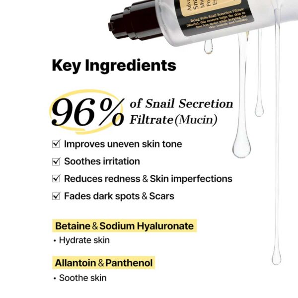 Cosrx Advanced Snail 96 Mucin Power Essence 100ml - Image 5