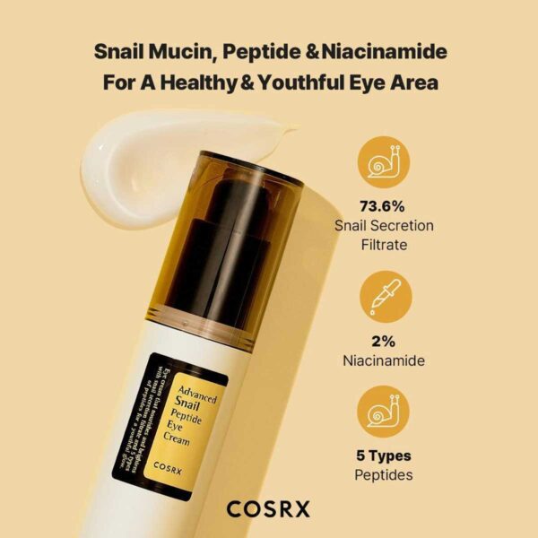 Cosrx Advanced Snail Peptide Eye Cream - Image 3