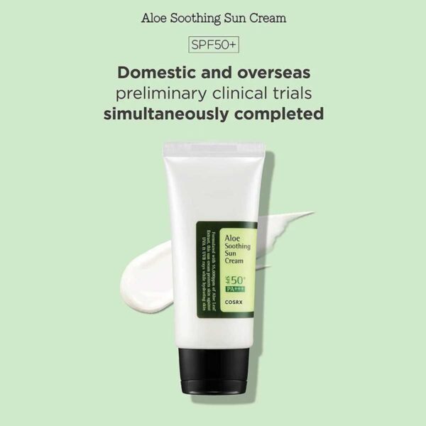 Cosrx Aloe Soothing Sun Cream SPF50+ PA+++ 50ml - Image 2