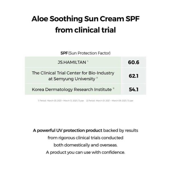 Cosrx Aloe Soothing Sun Cream SPF50+ PA+++ 50ml - Image 3