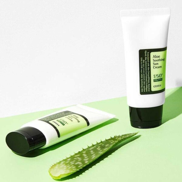 Cosrx Aloe Soothing Sun Cream SPF50+ PA+++ 50ml - Image 4