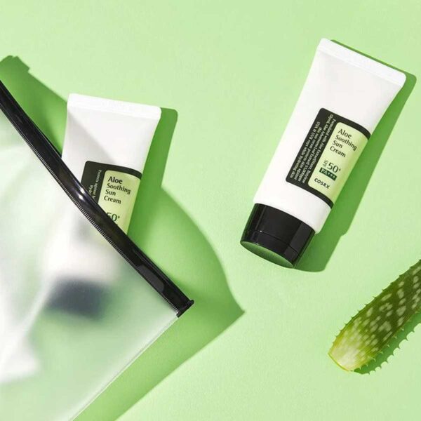 Cosrx Aloe Soothing Sun Cream SPF50+ PA+++ 50ml - Image 5