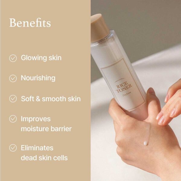 I’M FROM Rice Toner 150ml - Image 3