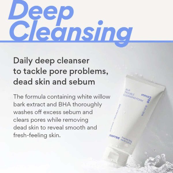 Innisfree Bija Trouble Cleansing foam 150ml - Image 5