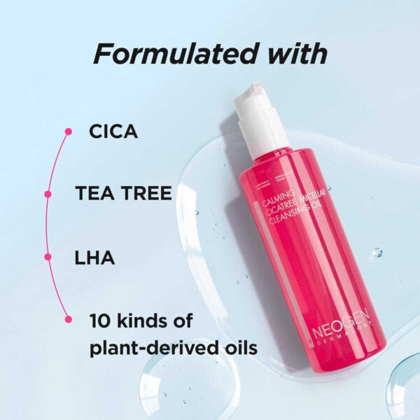 NEOGEN Dermalogy Calming Cica Tree Micellar Cleansing Oil – 300ml - Image 2