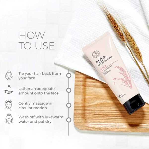 Rice water bright cleanser 150 ML - Image 4