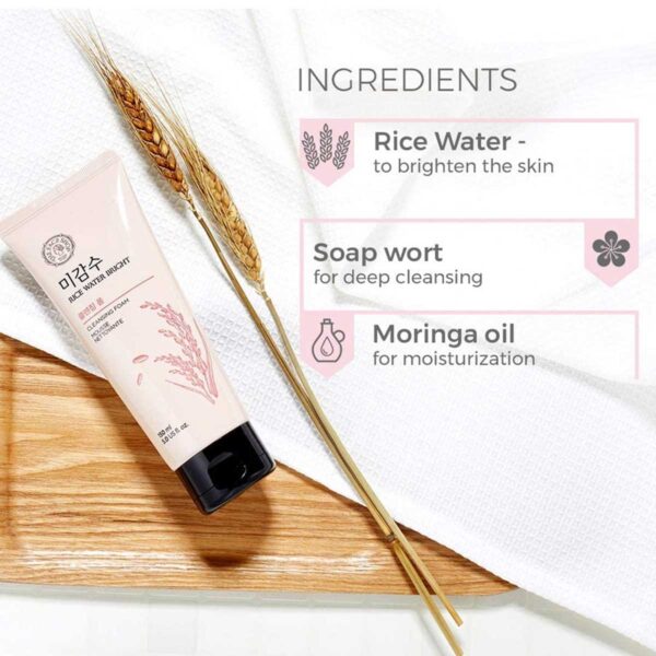 Rice water bright cleanser 150 ML - Image 3