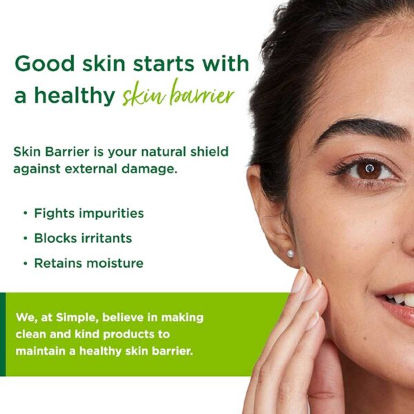Simple Kind To Skin Moisturising Face Wash – 150ml - Image 2