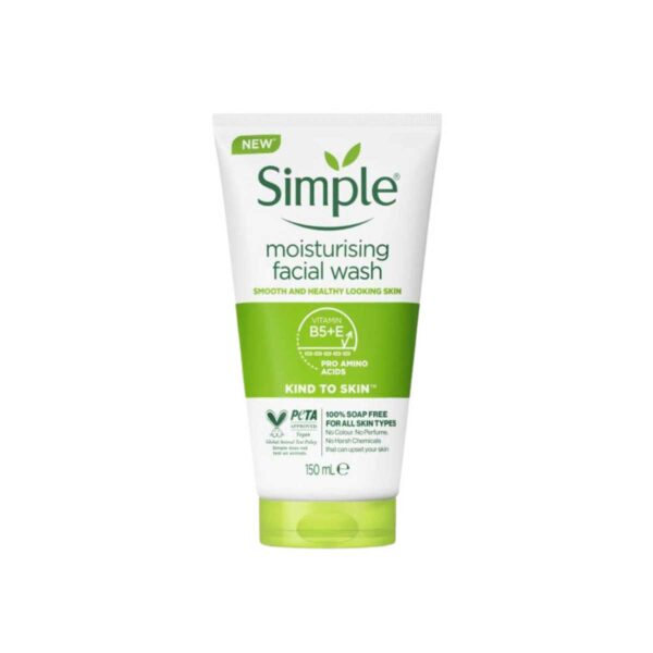 Simple Kind To Skin Moisturising Face Wash – 150ml
