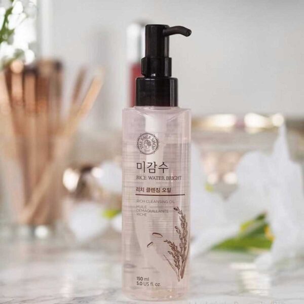 The Face Shop Rice Water Bright Cleansing Oil Light – 150ml - Image 2