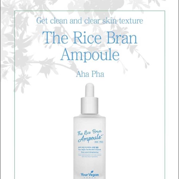 YOUR VEGAN The Rice Bran Ampoule 45ML - Image 4
